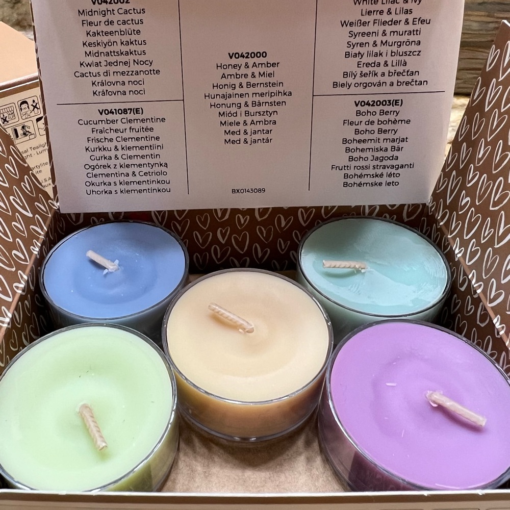 PartyLite 15 piece tealight sampler